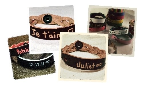 Personalized Name Bracelet Example Gallery
